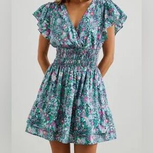 Rails Kimora Leilani Floral Print Mini Dress